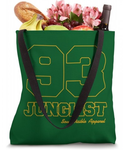 Junglist 93 Varsity Outline Jungle Music Tote Bag $10.14 Totes