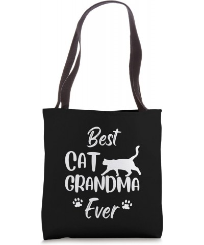 Best Cat Grandma Ever Novelty Items From Cat to Grandma Tote Bag $12.42 Totes