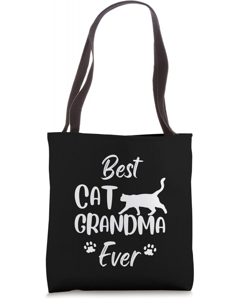 Best Cat Grandma Ever Novelty Items From Cat to Grandma Tote Bag $12.42 Totes