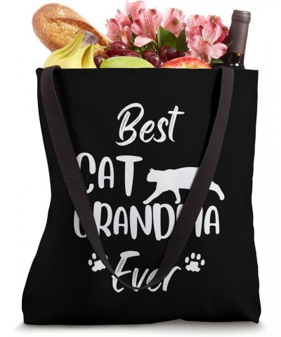 Best Cat Grandma Ever Novelty Items From Cat to Grandma Tote Bag $12.42 Totes