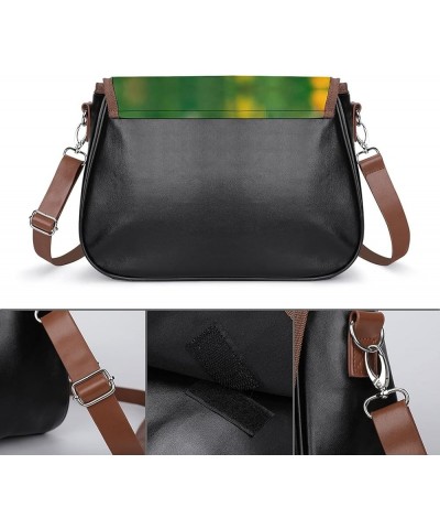 Printed Crossbody Bags Women City Leather Shoulder Bag Satchel Hobo Bags Trendy Cute Hamster Color4 $25.79 Hobo Bags