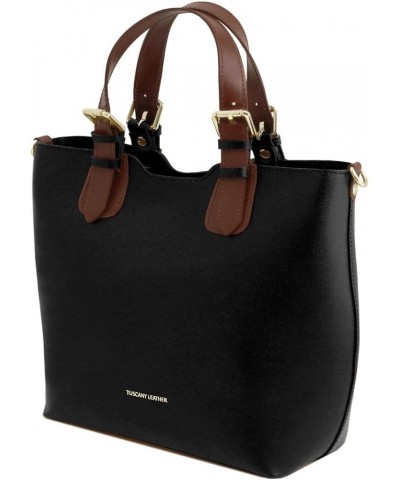 TLBag Saffiano leather tote Black $51.57 Totes