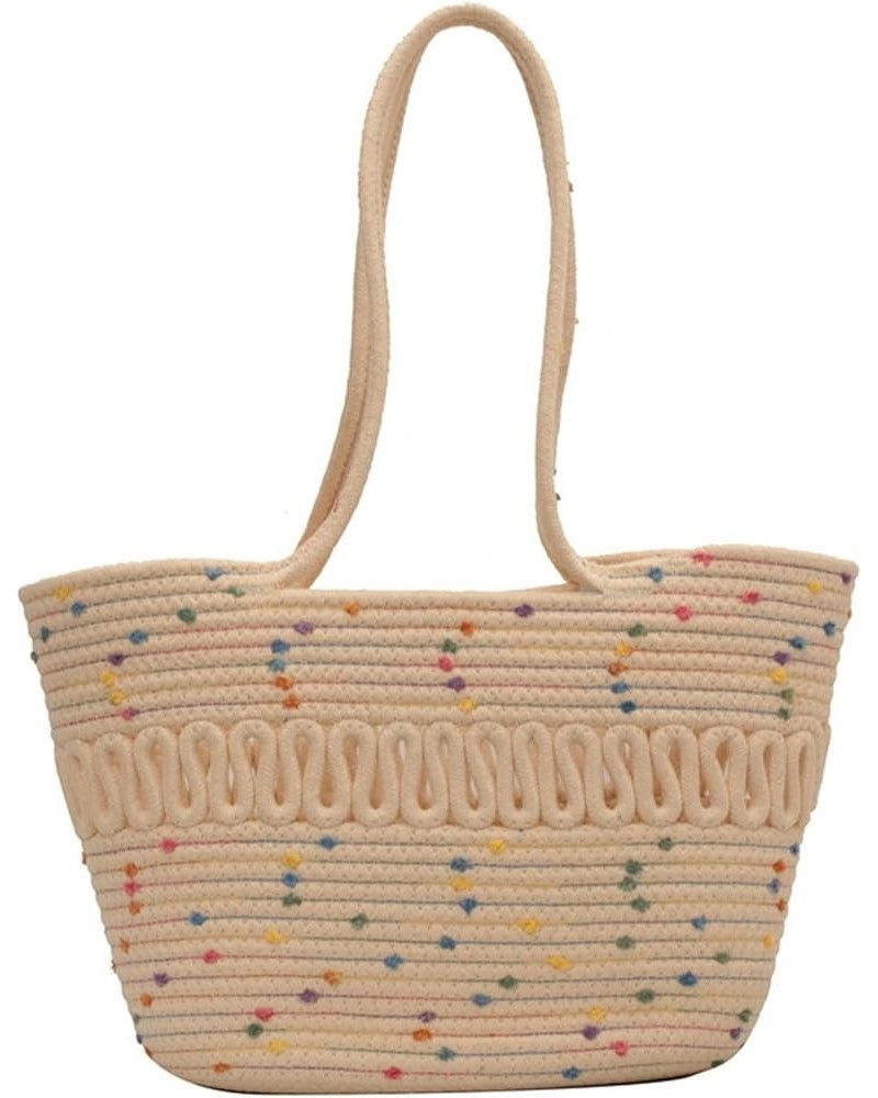 Straw Bags for Women Straw Tote Bag - Beach Bag Casual Hobo Bags Handmade Shoulder Bag Handbag, Vacation Aesthetic C $11.28 T...