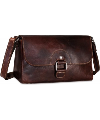 Voyager Emma Petite Crossbody 7217 Brown $69.29 Crossbody Bags