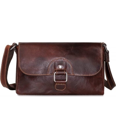 Voyager Emma Petite Crossbody 7217 Brown $69.29 Crossbody Bags