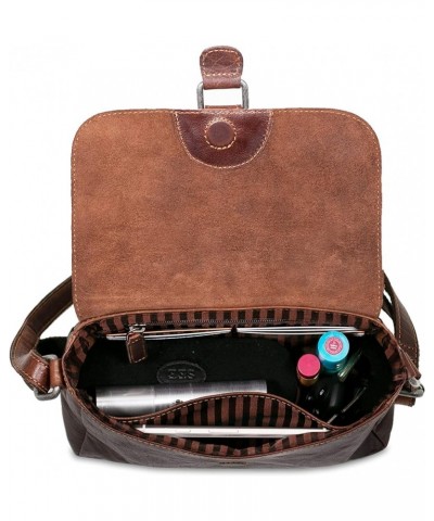 Voyager Emma Petite Crossbody 7217 Brown $69.29 Crossbody Bags