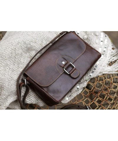 Voyager Emma Petite Crossbody 7217 Brown $69.29 Crossbody Bags