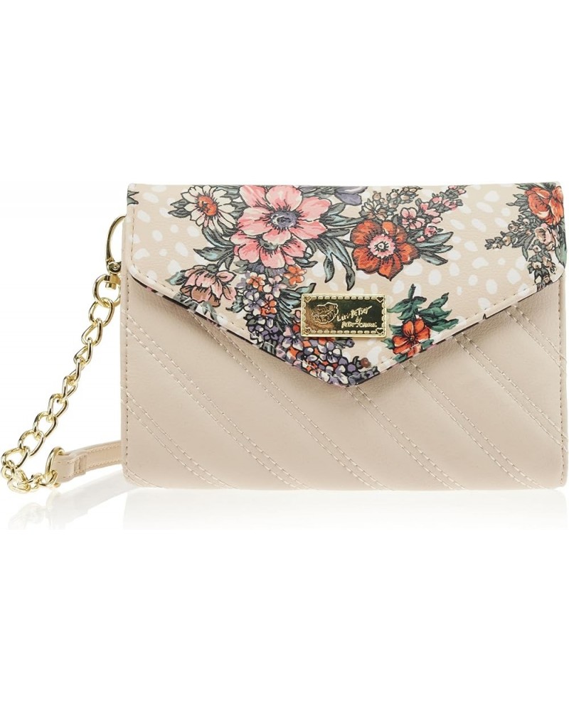 Luv Betsey Lbfancy Wallet Crossbody with Card Case Offwhite $27.54 Crossbody Bags