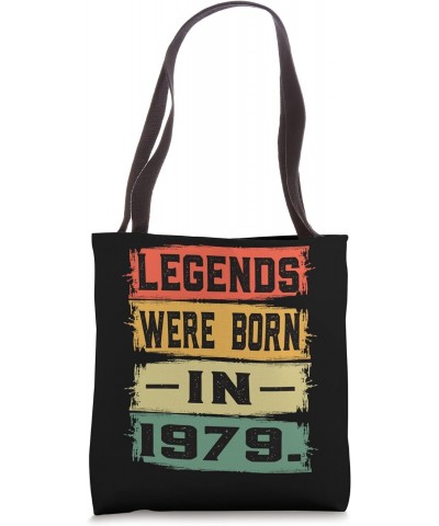 43th Birthday Gift 43 Years Legends Were Born In 1979 Tote Bag $13.51 Totes