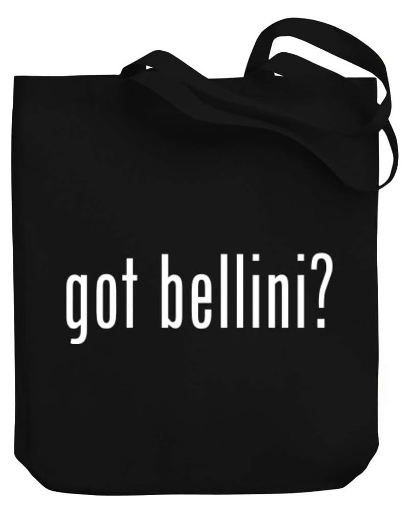 Got Bellini ? Gotic Font Canvas Tote Bag 10.5" x 16" x 4 $23.99 Totes