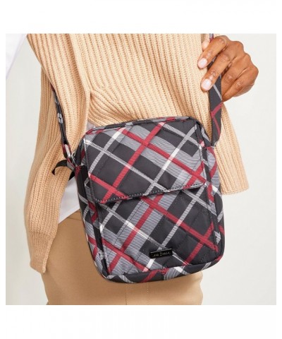 Women's Performance Twill Small Crossbody Purse Classic Navy $18.21 Crossbody Bags