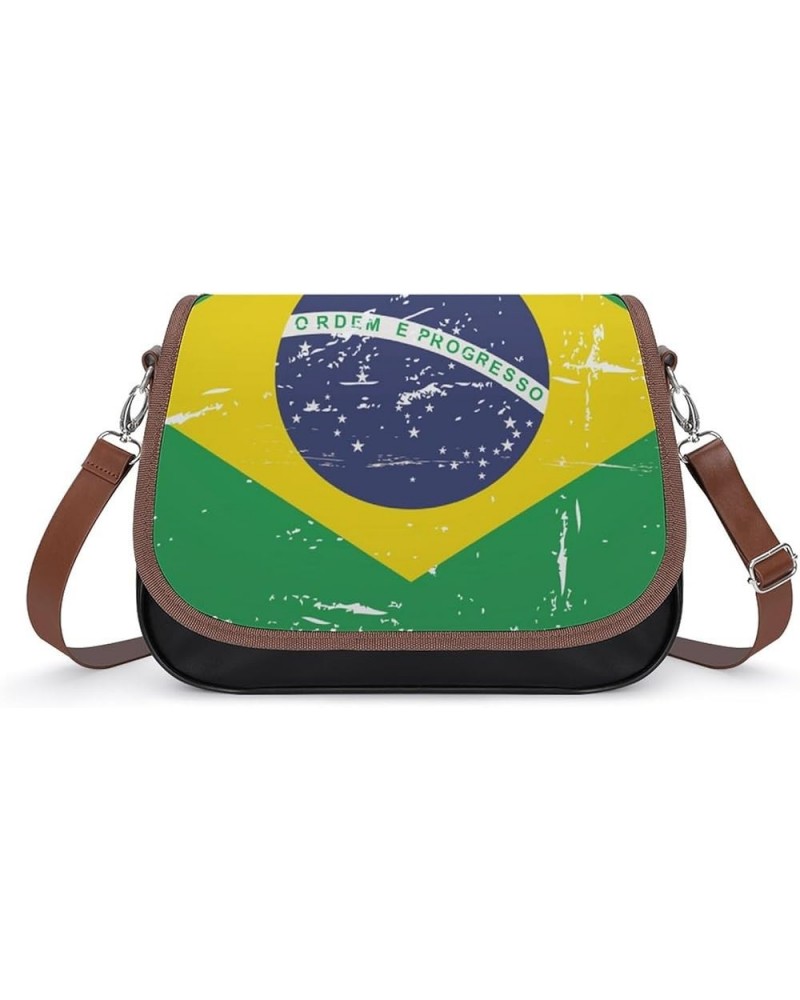 Vintage Shoulder Bag Crossbody Handbag, Small Leather Shoulder Bag, Handbag for Women Pattern (133) $18.54 Satchels