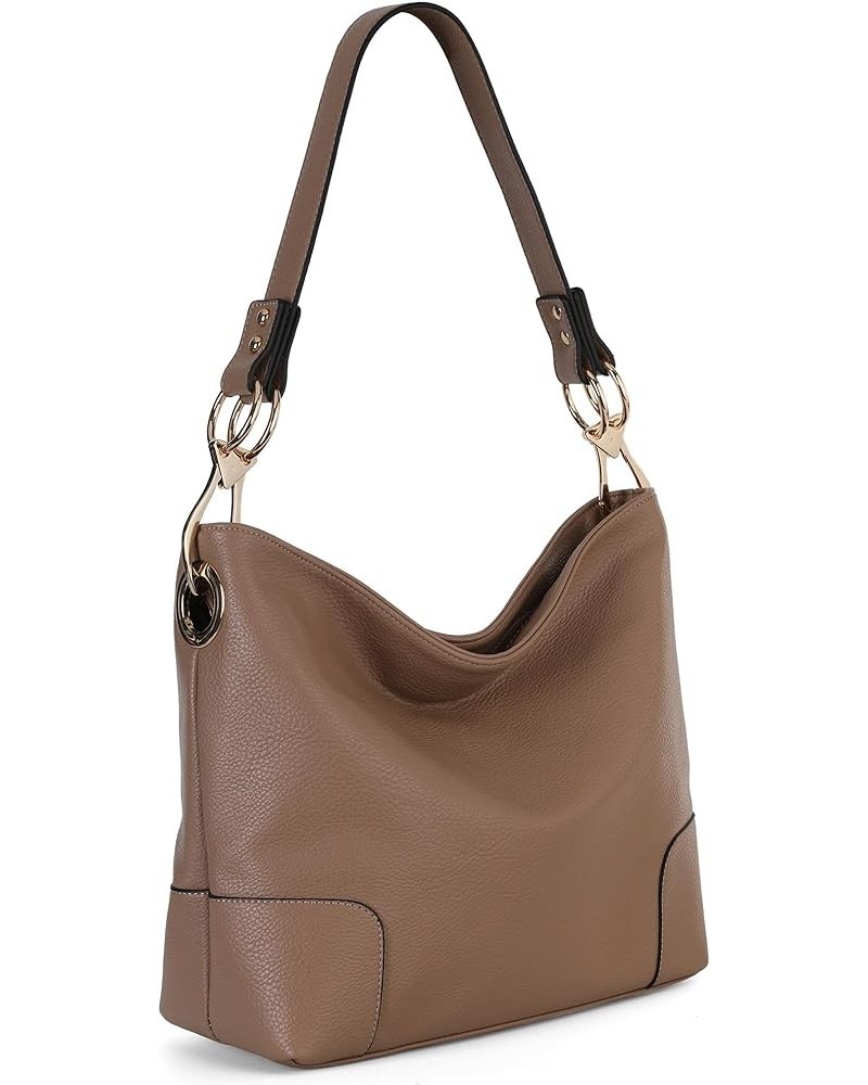 Hobo Bags for Women Top Handle Satchel Shoulder Purse Bucket Handbag Special-khaki $11.95 Hobo Bags