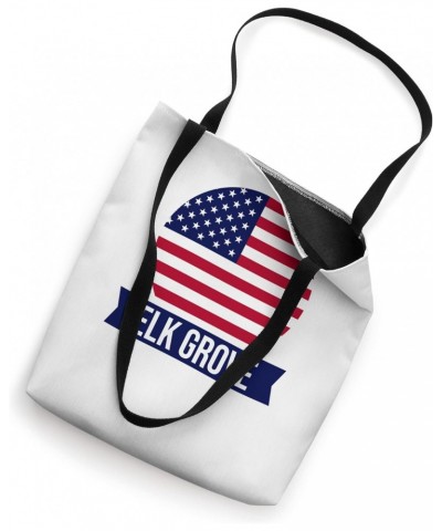 ELK GROVE - USA - American place name US flag design Tote Bag $10.11 Totes