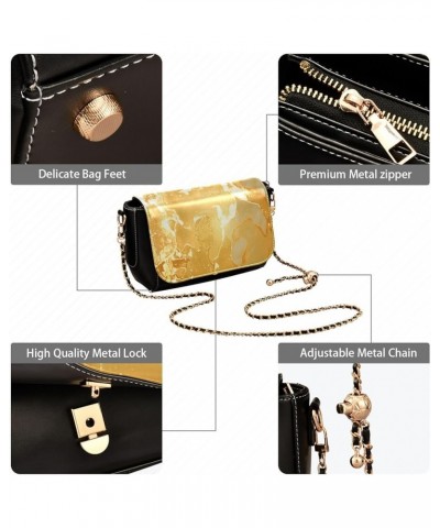 Crossbody Bags for Women Trendy Women's Black Shoulder Bag Small PU Leather Flap Cross Body Bag Handbags Pattern10 $20.90 Cro...