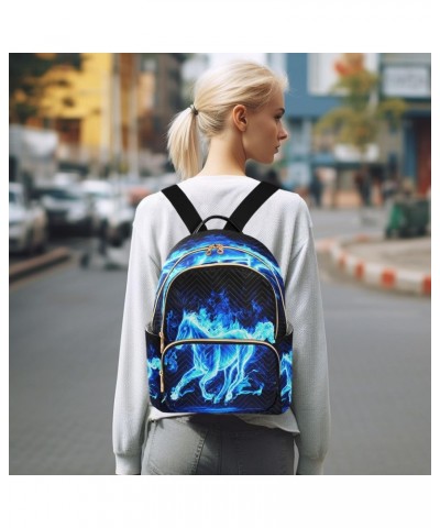 Abstract Horse Backpack Purse for Women Travel Handbag Shoulder Bag $15.75 Backpacks