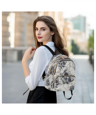 Old Music Note Women Backpack Purse Ladies Fashion Shoulder Bag Daypack Travel Bag 10L Small $20.99 Backpacks