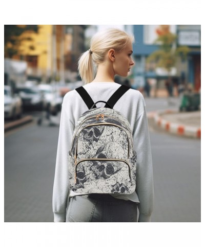 Old Music Note Women Backpack Purse Ladies Fashion Shoulder Bag Daypack Travel Bag 10L Small $20.99 Backpacks