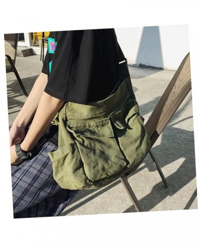 2pcs Messenger Bag Japan Canvas Miss White Girl Greenx4pcs $41.85 Others