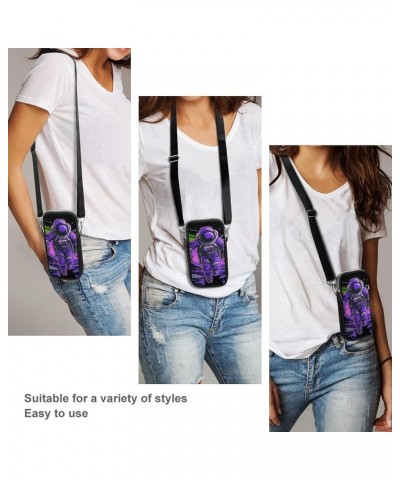 Small Nylon Smartphone Crossbody Bag Passport, Credit Card Clutch Bag Pattern 1467 $8.81 Crossbody Bags