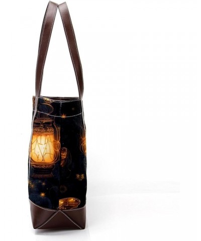 Firefly Canvas Leather Mix Crossbody Bag - Stylish Hand-held Purse, 13.3x4.7x12.2 inches $23.04 Crossbody Bags