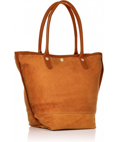 [Made in Japan Rainy Tote (M) Camel $41.49 Totes