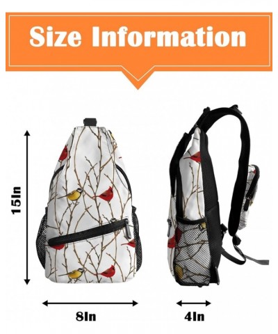 Crossbody Bags for Men Women Waterproof Sling Bag Shoulder Chest Bag Backpack Daypack for Hiking Travel Sports Running Birdro...