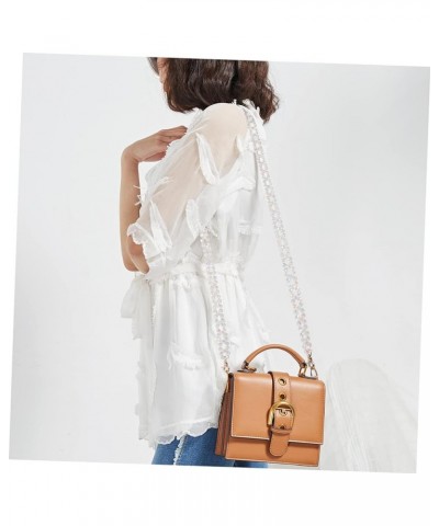 2 Pcs Bag Chain Shoulder Straps for Bags Crossbody Tote Ladies Hand Bags Chic Bag Straps Stylish Bag Transparent 1x3pcs $9.39...