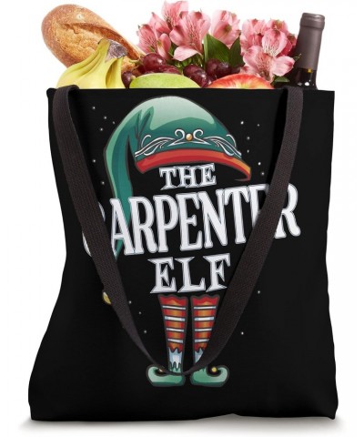 Carpenter Elf Christmas Group Xmas Pajama Party Tote Bag $14.39 Totes