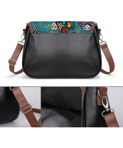 Classic Shoulder Handbag Fashion Waterproof Shoulder Bag With Adjustable Strap Color54 $21.98 Totes