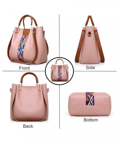 Handbags and Purse for Women Shoulder Bags Top-Handle Bags Tote Satchel Hobo 4pcs Set(Brown) White $46.61 Totes