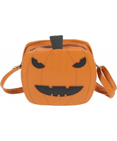 3pcs Pumpkin Head Buns pumpkin crossbody sling bag for women Halloween bag PU Storage women's wallets Large Capacity Storage ...