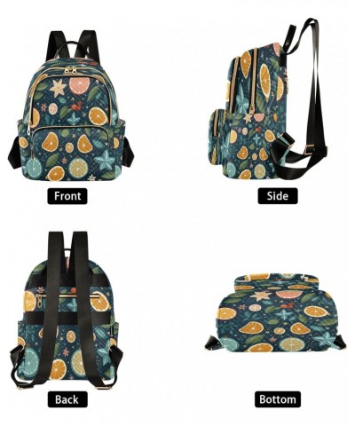 Cartoon Lemon Slices Women Backpack Purse Travel Daypack Shoulder Bag $14.35 Backpacks