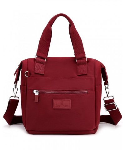 Fashion Women's Bag Nylon Women Shoulder Bag Casual Messenger Bag Red $20.71 Shoulder Bags