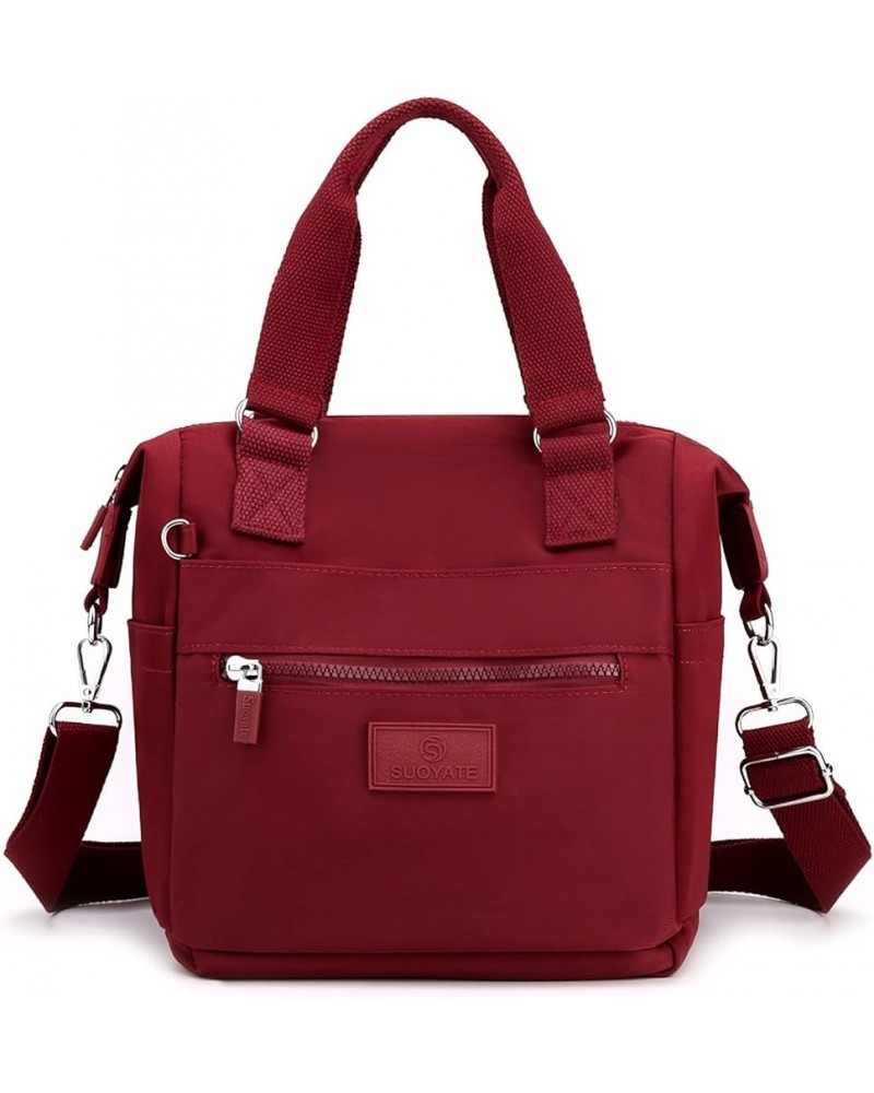 Fashion Women's Bag Nylon Women Shoulder Bag Casual Messenger Bag Red $20.71 Shoulder Bags