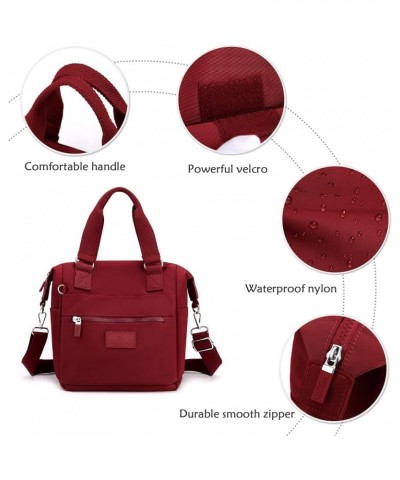 Fashion Women's Bag Nylon Women Shoulder Bag Casual Messenger Bag Red $20.71 Shoulder Bags