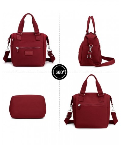 Fashion Women's Bag Nylon Women Shoulder Bag Casual Messenger Bag Red $20.71 Shoulder Bags