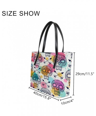 Tote Bag for Women PU Leather Handbags Women's Crossbody Handbags Work Tote Bags for Women Coachbags Tote Bag with Zipper S6 ...