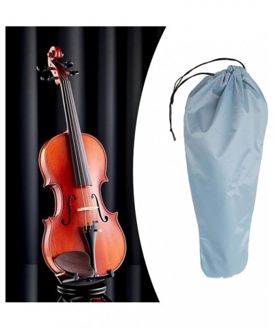 Violin Cover Silk Fabric Violin Bag Musical Instrument Dust Cover Violin Dust Cover, Blue Gray $8.66 Totes