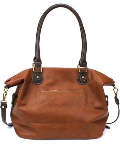 Laser Cut Crossbody Shoulder bag Tote Bag Faux Leather Brown Dragonfly $29.46 Shoulder Bags