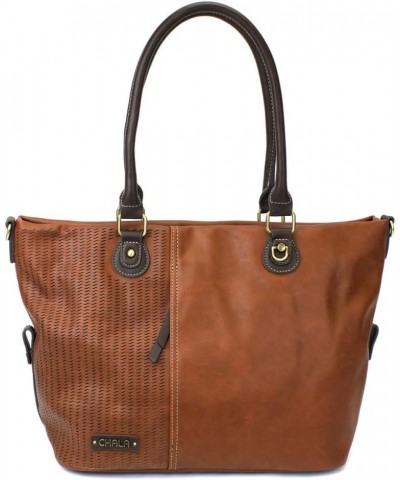 Laser Cut Crossbody Shoulder bag Tote Bag Faux Leather Brown Dragonfly $29.46 Shoulder Bags