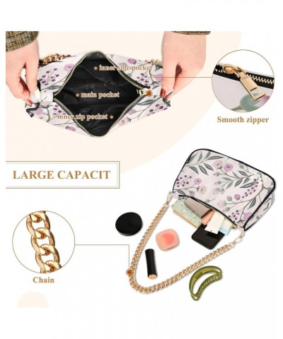 Crossbody Bags for Women Shoulder Purse Little Birds Handbags Stylish Clutch Purse with Chain Strap $15.29 Totes