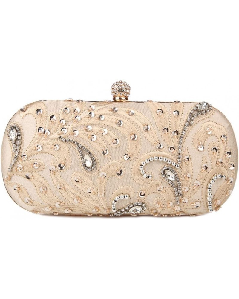 Evening Bags Fashion Clutch Handmade Purse Wedding Bride Party Handbag Accessories $32.98 Evening Bags