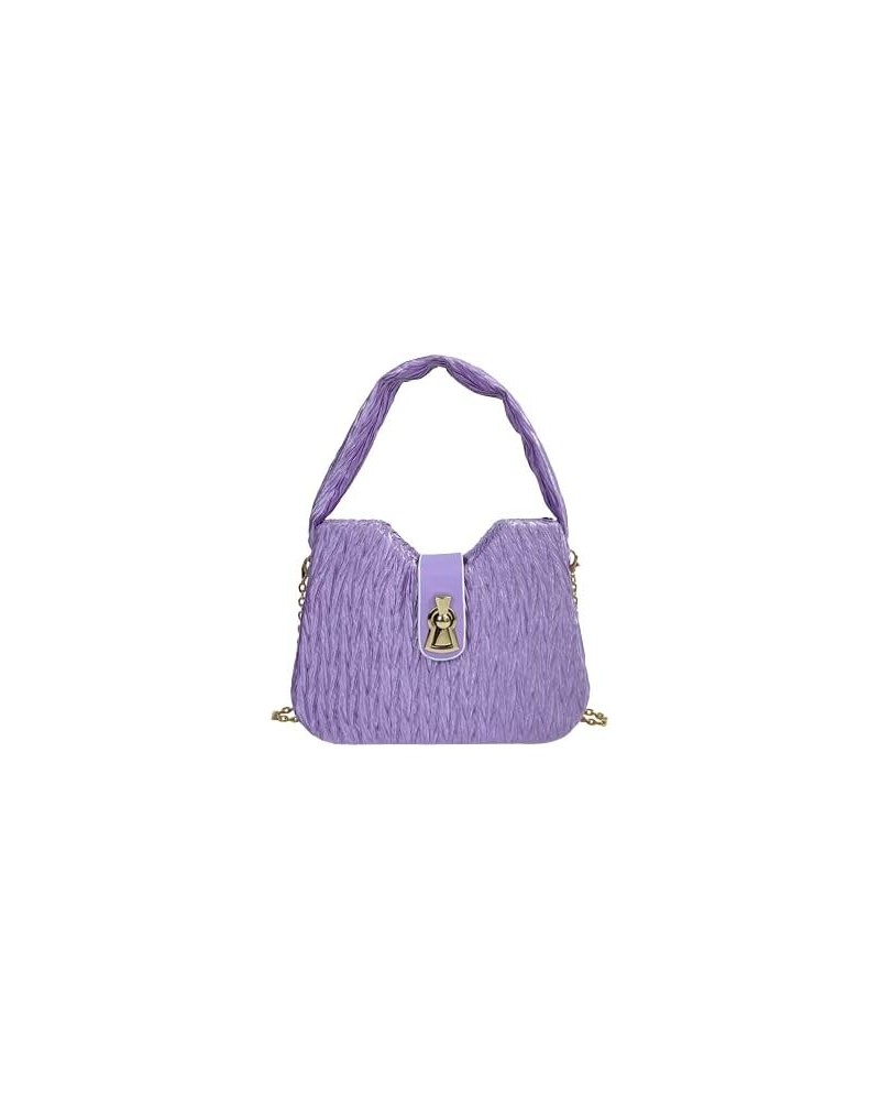 Handbag for Women Black Shoulder Bag Women's Crossbody Handbags Synthetic Leather Handbags for Women (grey) Purple $19.50 Totes