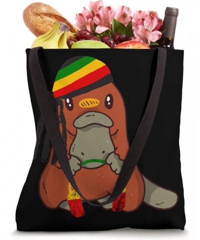 Platypus Wildlife Animal Rasta Reggae One Love Rastafari Tote Bag $10.92 Totes