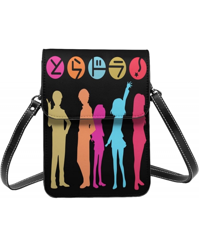 Anime Toradora Womens Small Cell Phone Purse Fashion Mini Crossbody Bags Handbag Bag $15.00 Crossbody Bags