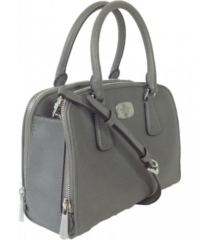 Reese Medium Leather Satchel, Steel Grey $75.95 Shoulder Bags