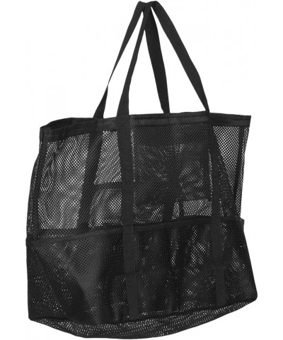 2pcs Beach Bag Mesh Beach Bag Tote Beach Bag Large Mesh Beach Bag Portable Nylon Toiletries Black Blackx4pcs $16.12 Others