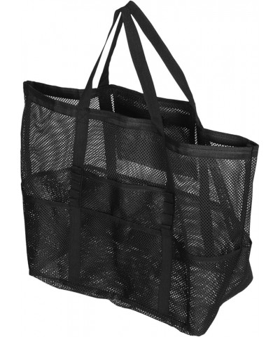 2pcs Beach Bag Mesh Beach Bag Tote Beach Bag Large Mesh Beach Bag Portable Nylon Toiletries Black Blackx4pcs $16.12 Others