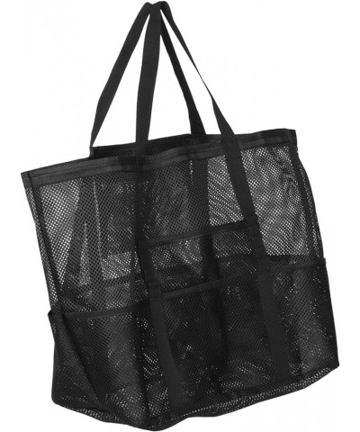 2pcs Beach Bag Mesh Beach Bag Tote Beach Bag Large Mesh Beach Bag Portable Nylon Toiletries Black Blackx4pcs $16.12 Others